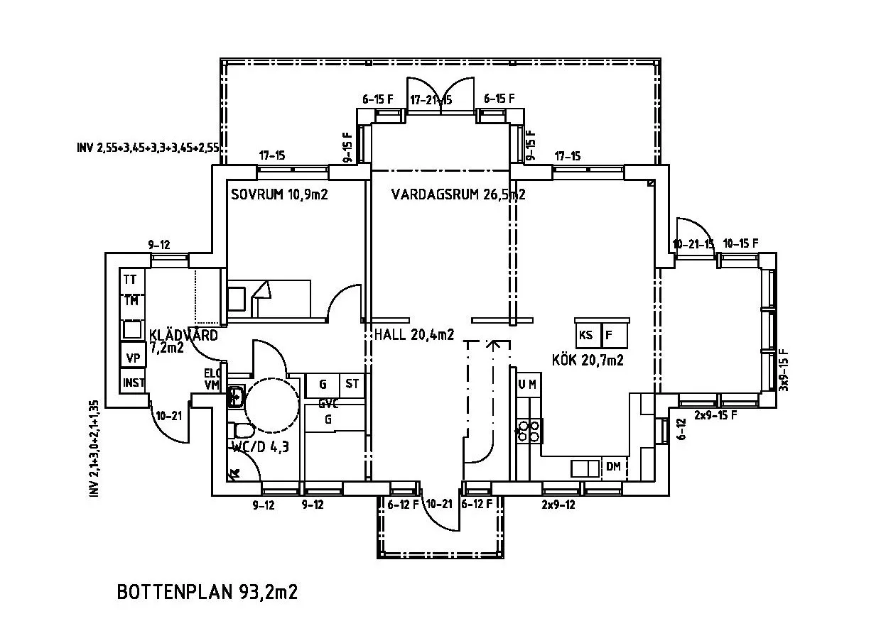 Waterville planritning 2