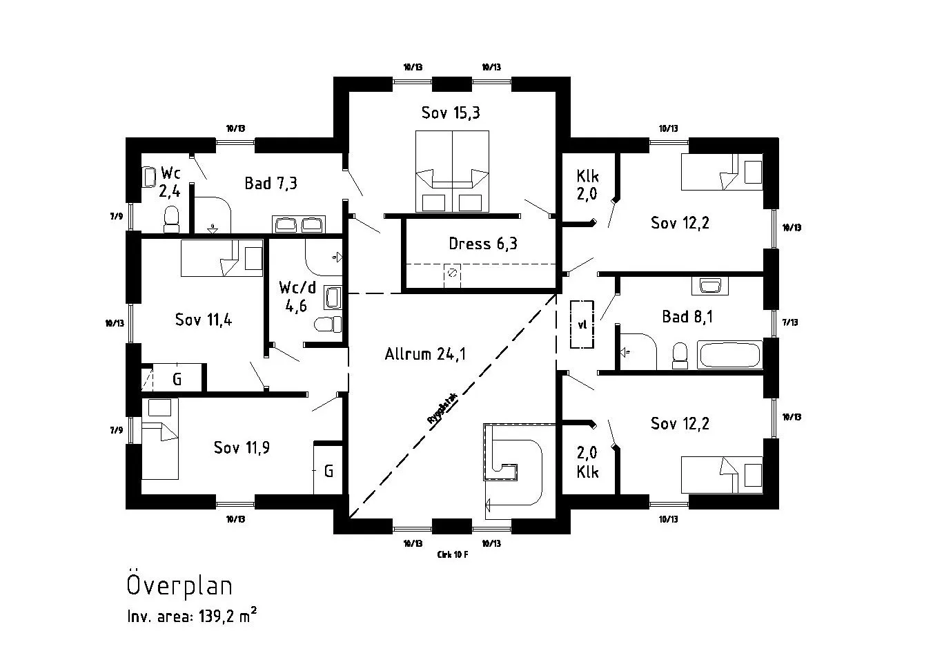 Worcester planritning 2