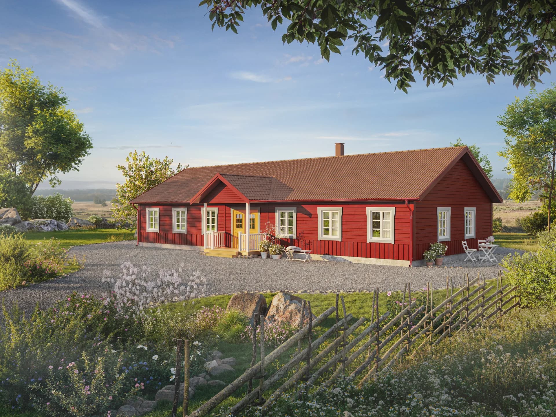 Villa Svanö Enplan