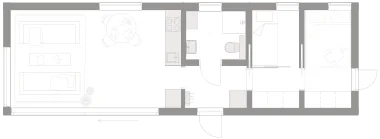 Modern Sommar 50 planritning