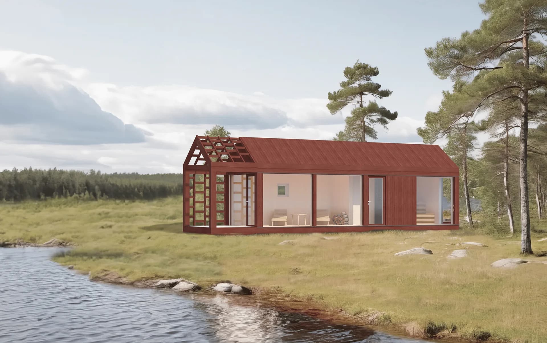 Tidlöst bastuhus 30