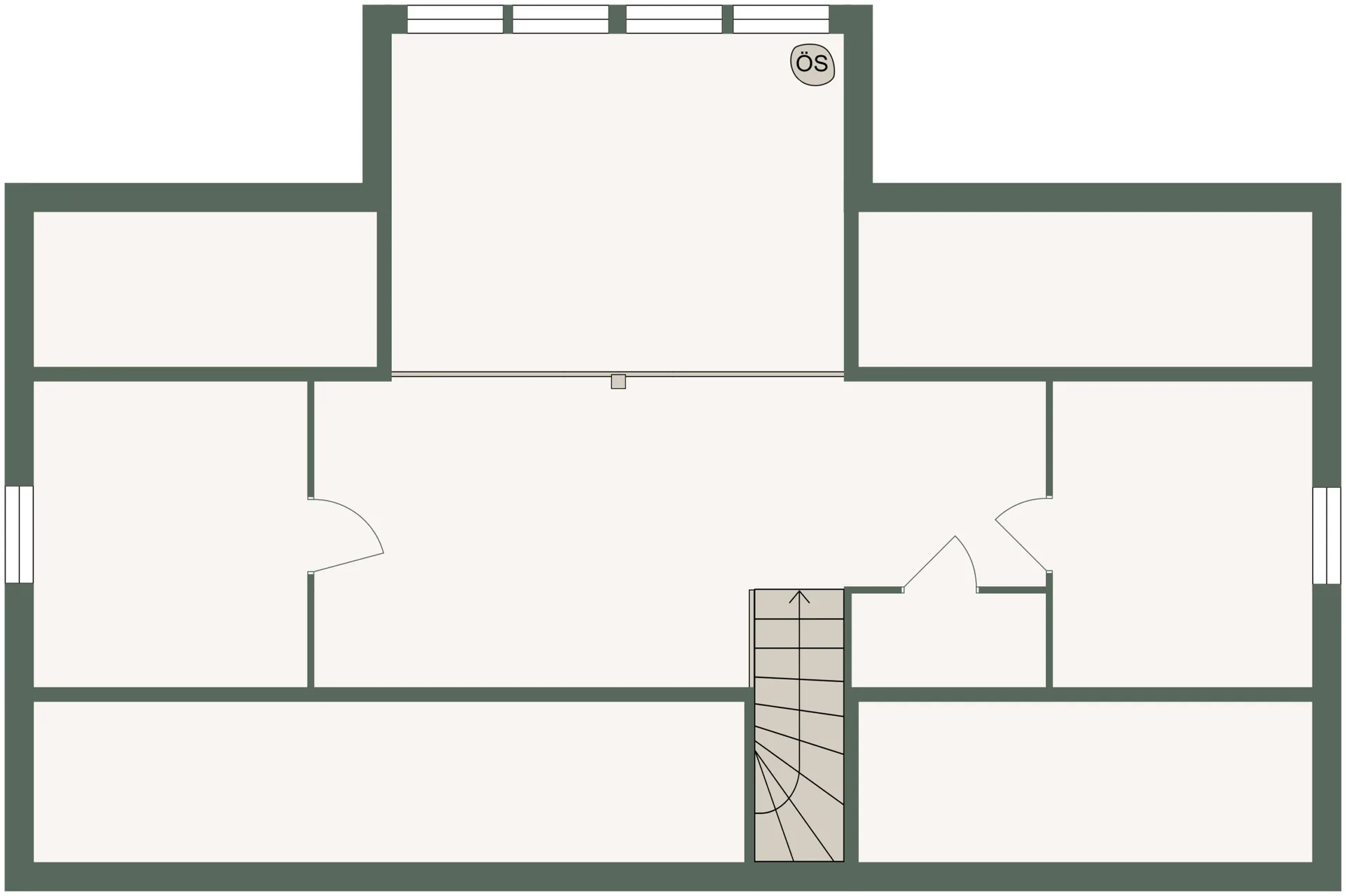 1370 Björnkullen - planlösning loft