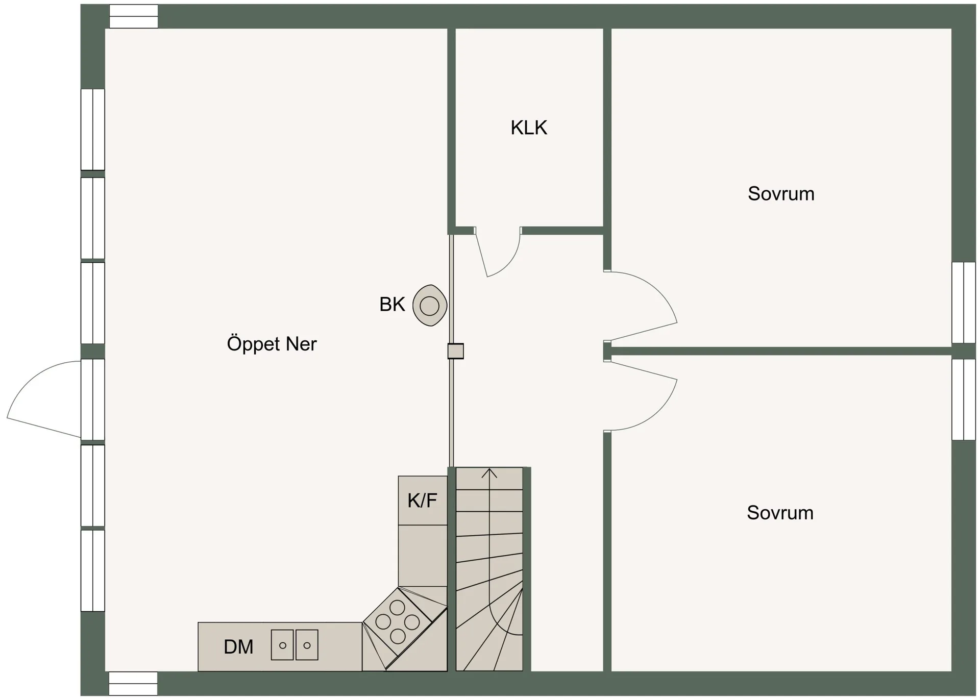 TH95L Joeström - planlösning loft
