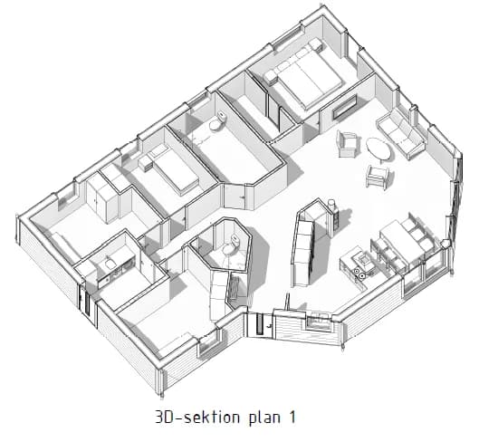 Boviken - 3d planritning