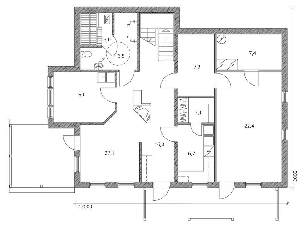 Johanna 164 planritning