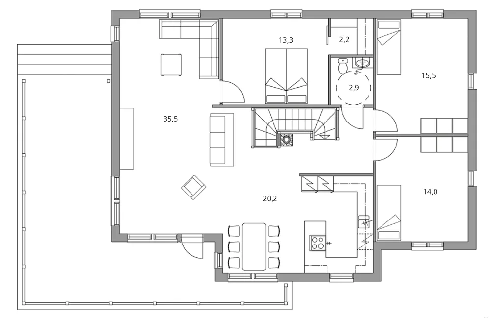 Johanna 178 planritning