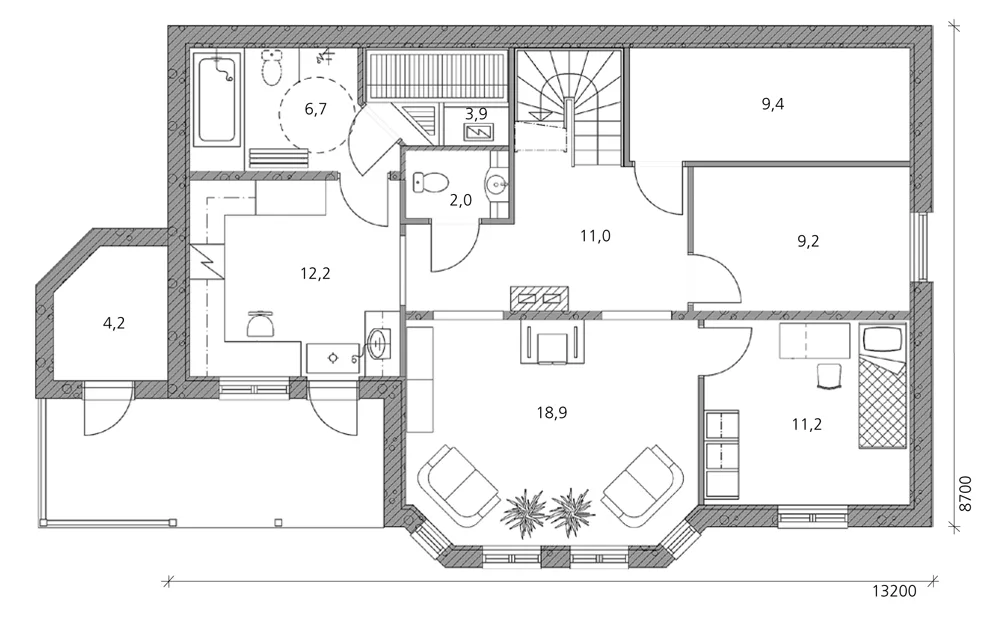 Johanna 181 planritning