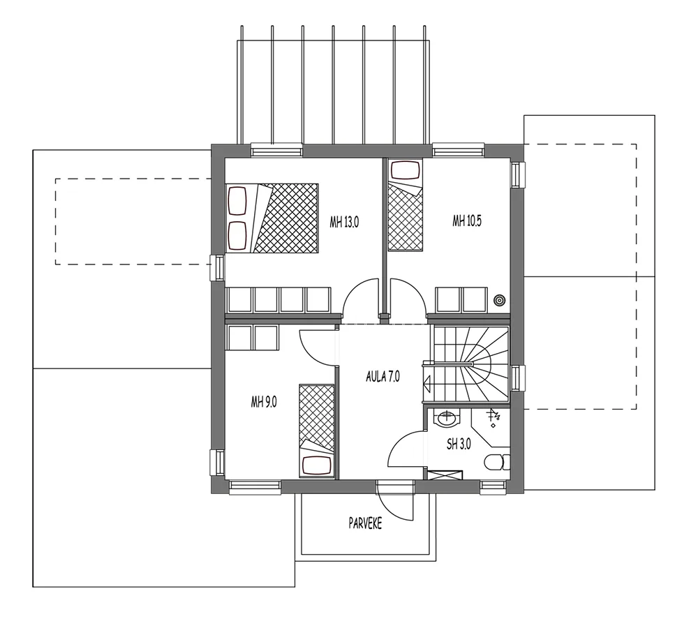 New Moderna 102 planritning