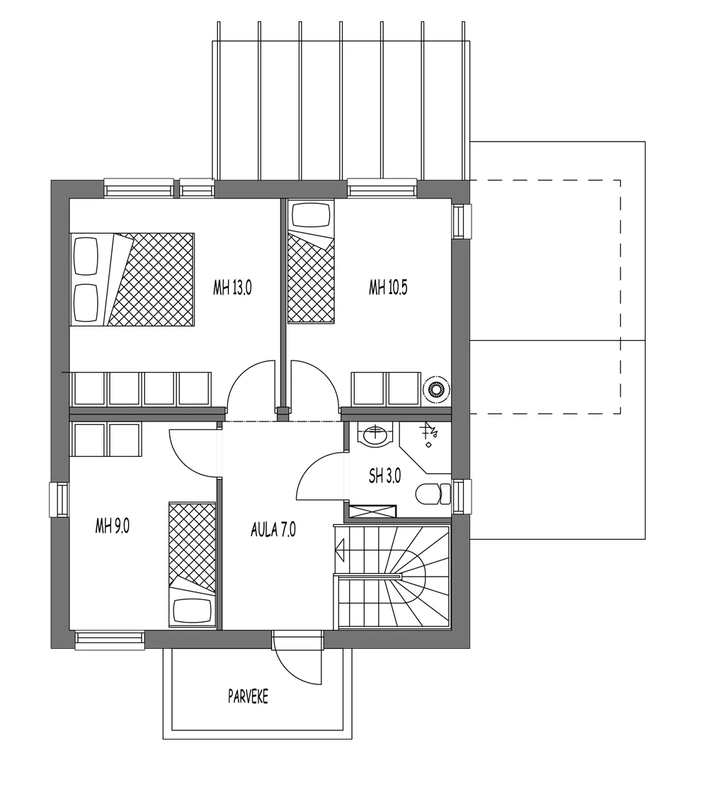 New Moderna 98 planritning