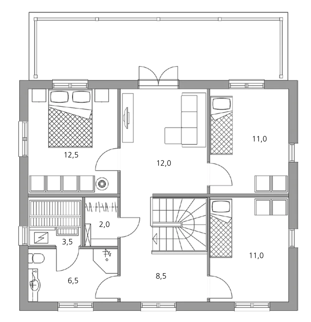 Victoria 142 planritning