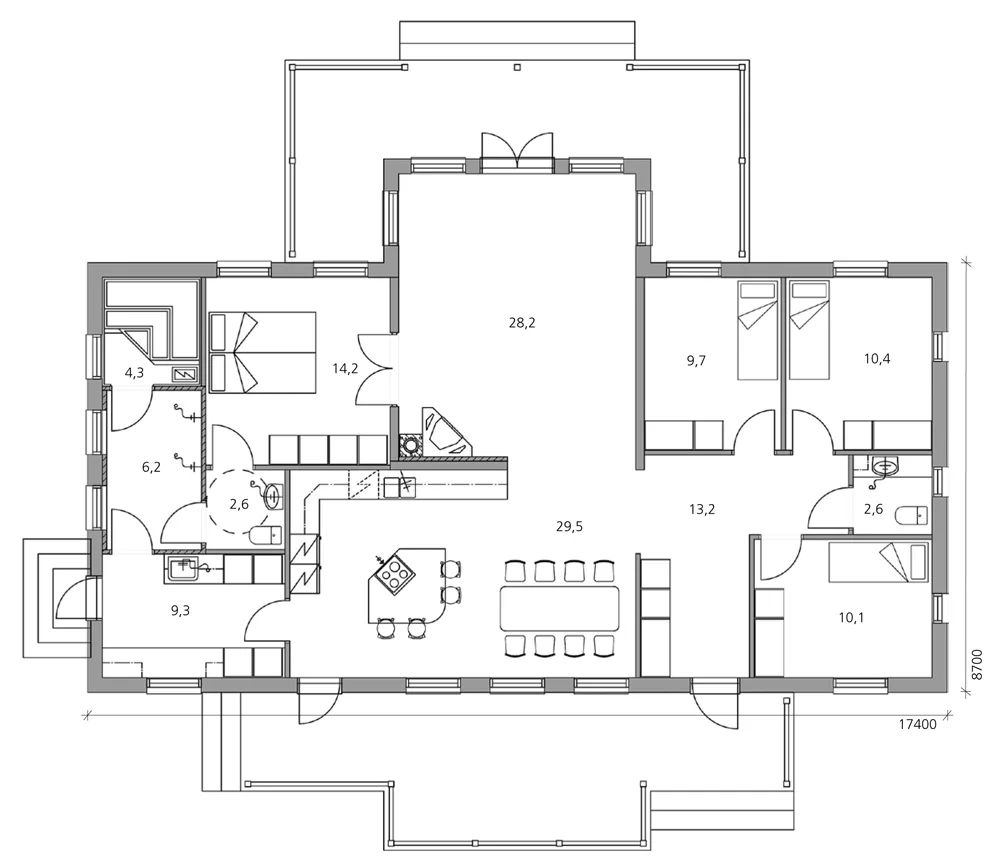 Victoria 146 planritning