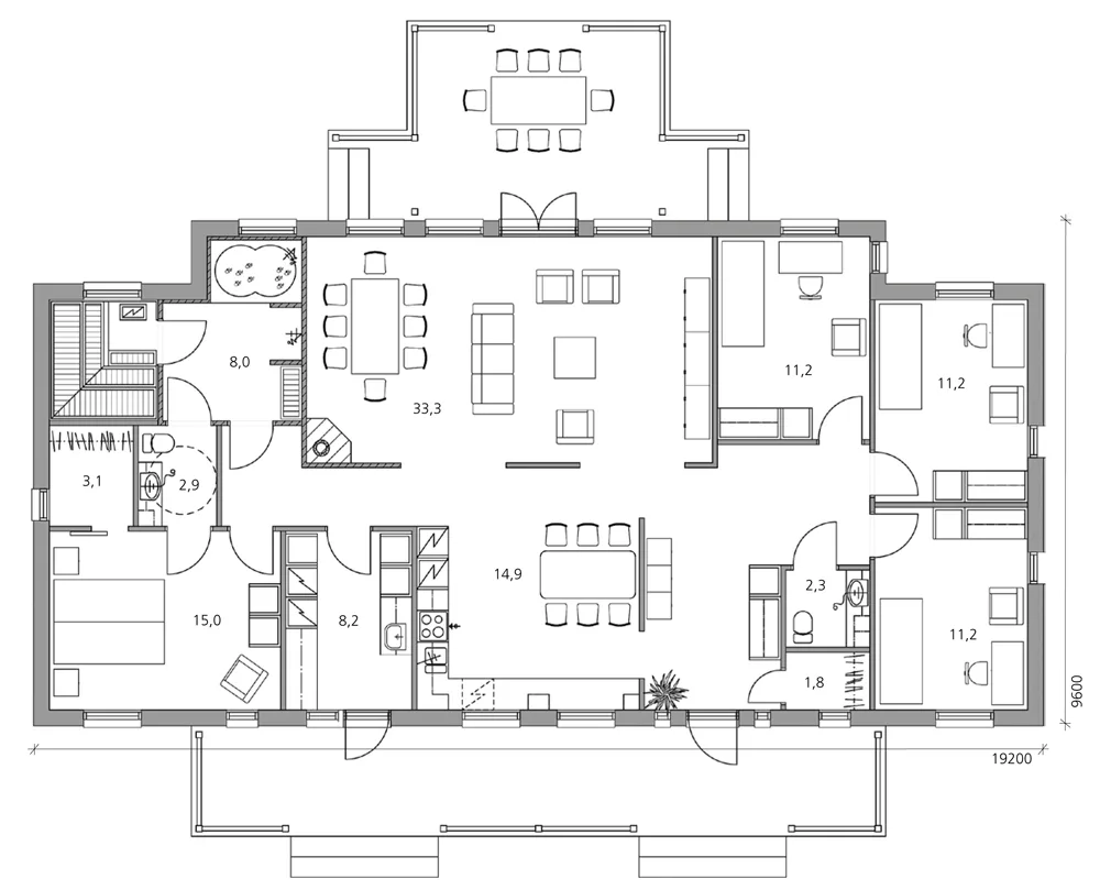 Victoria 161 planritning