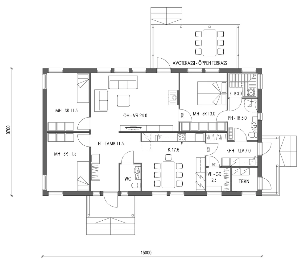 Visio 114 H planritning