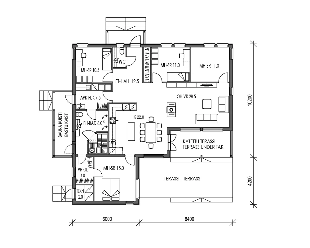 Visio 138 P planritning