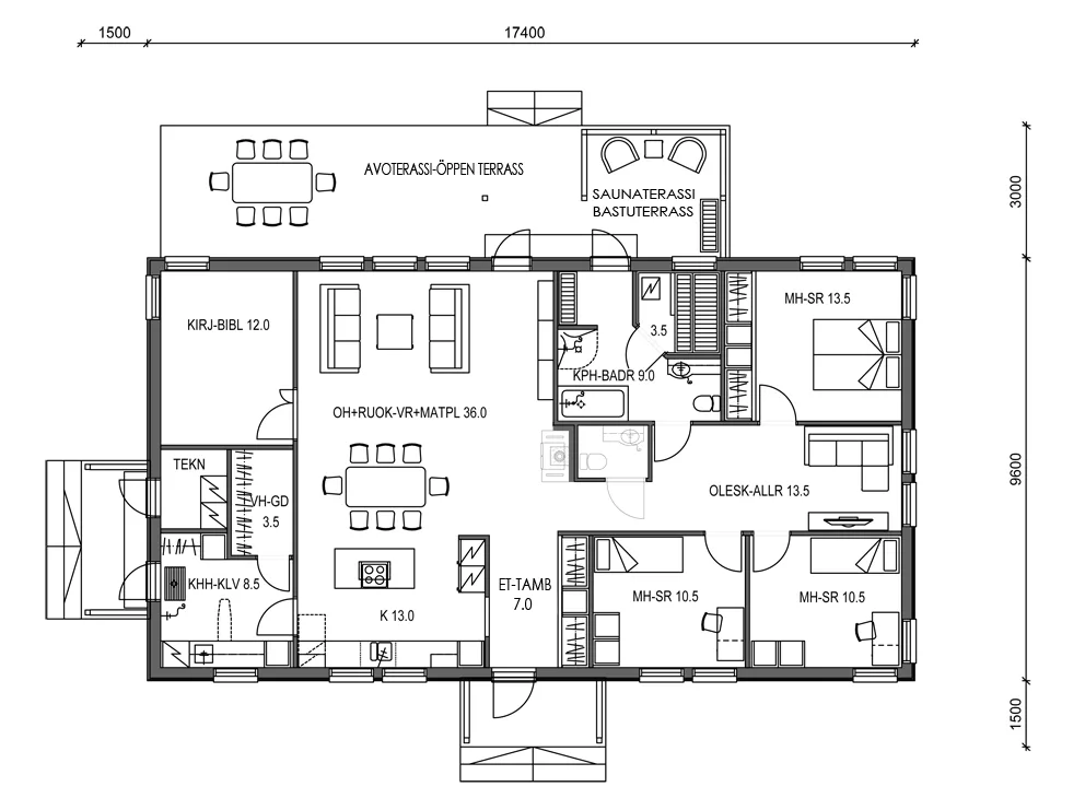 Visio 148 P planritning