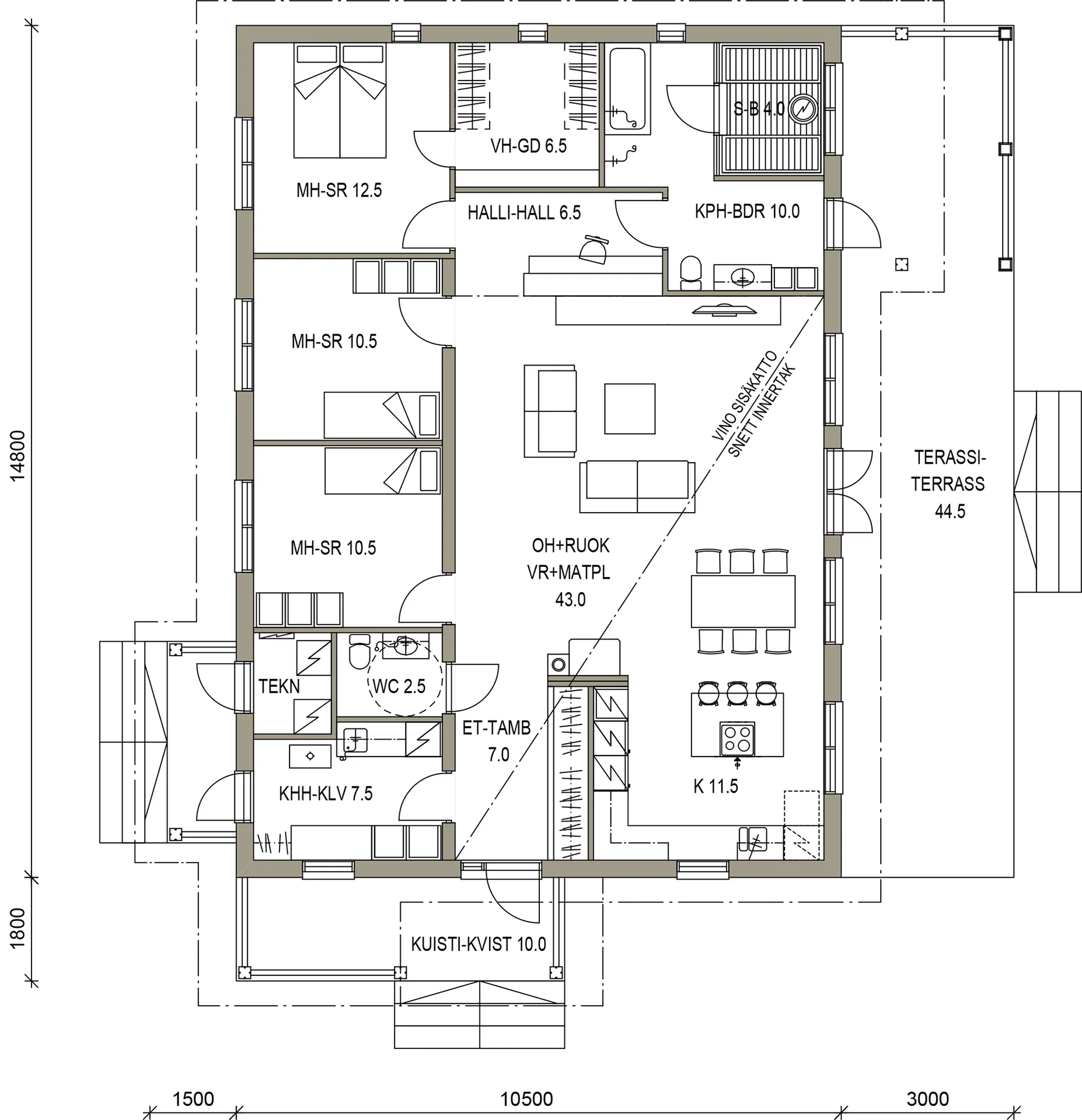 Visio Coast 135 planritning
