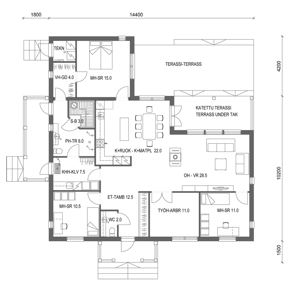 Visio Coast 138 planritning