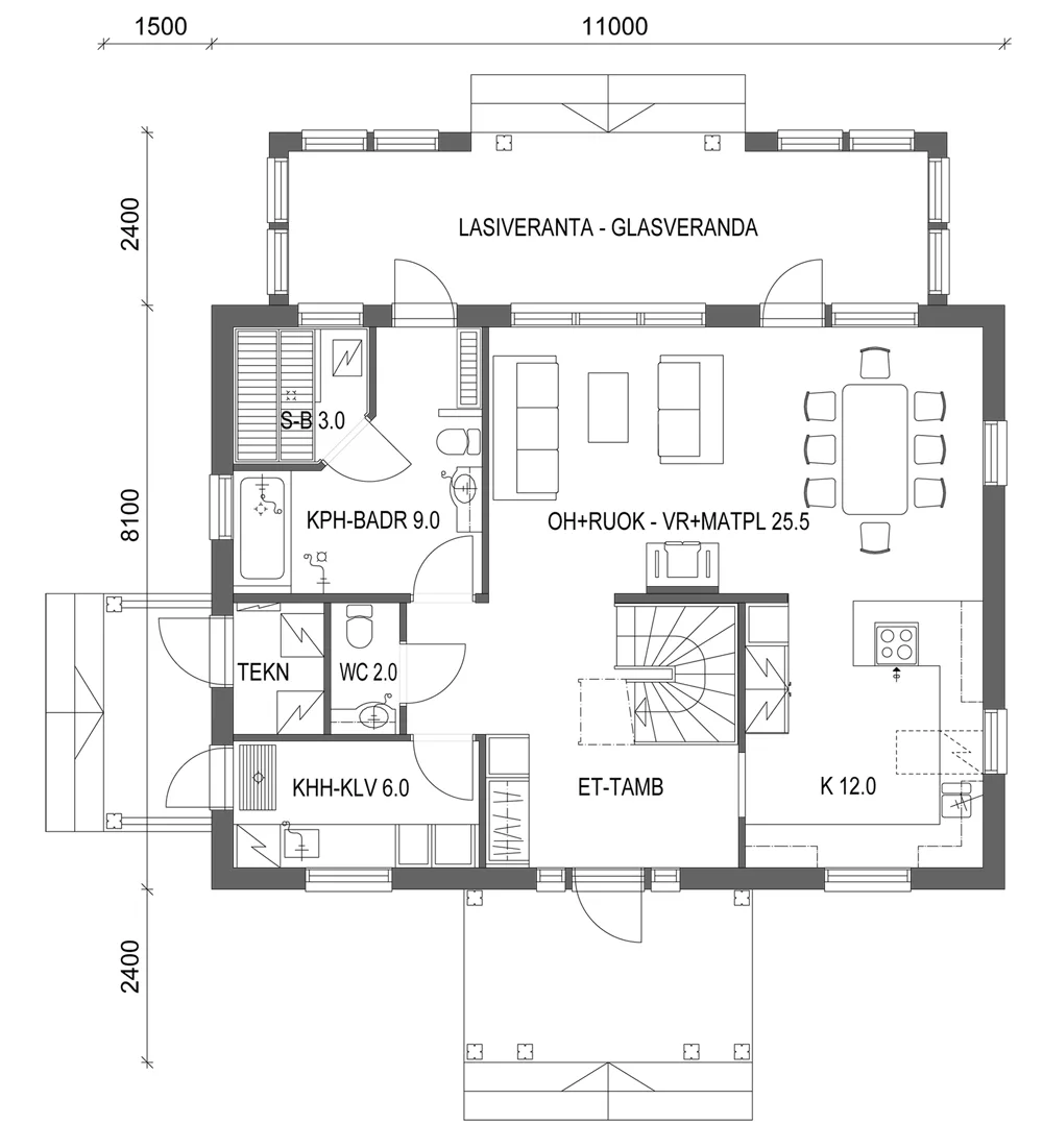 Visio Coast 149 planritning