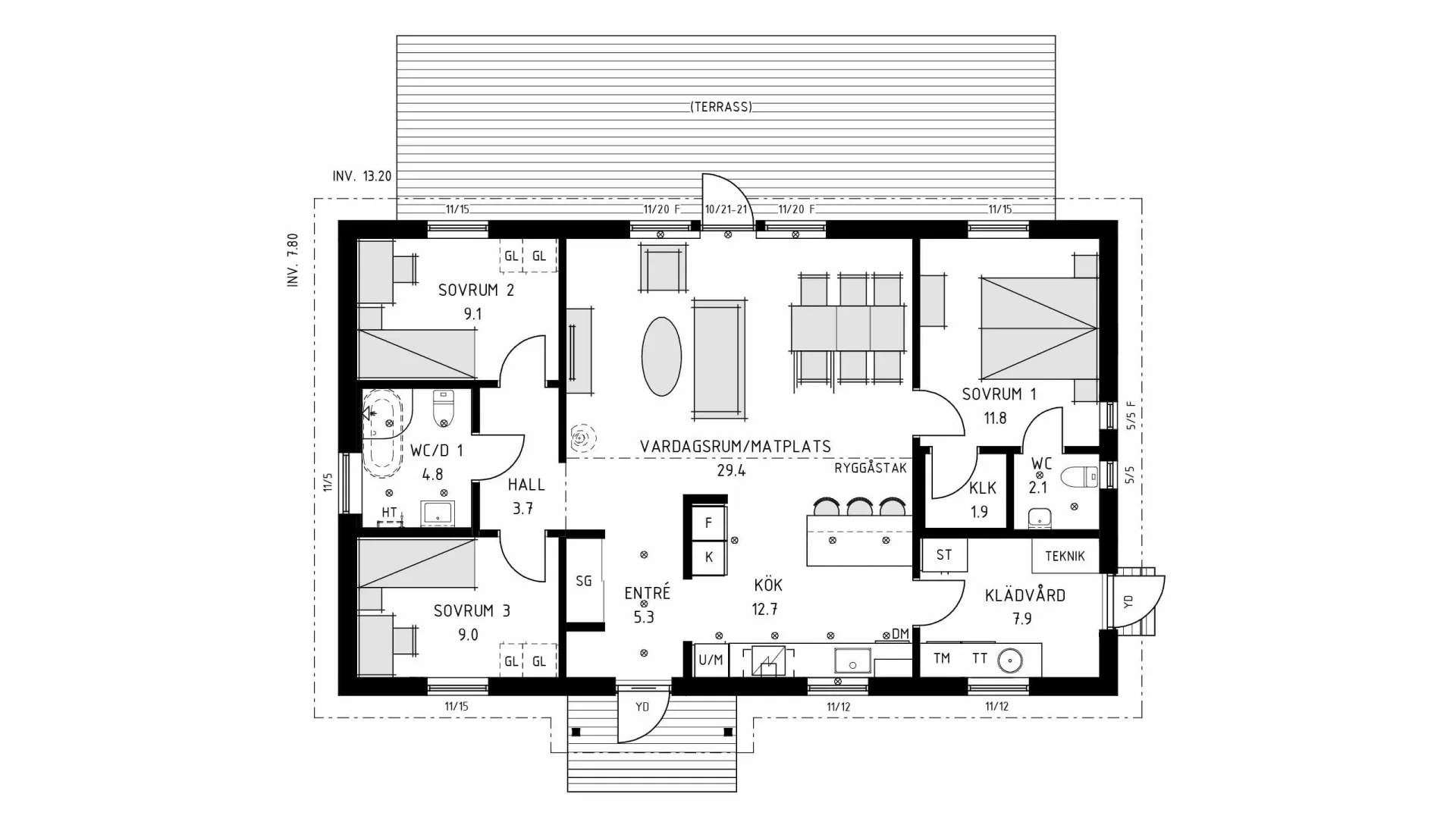 trivselhus stella 103 planlösning