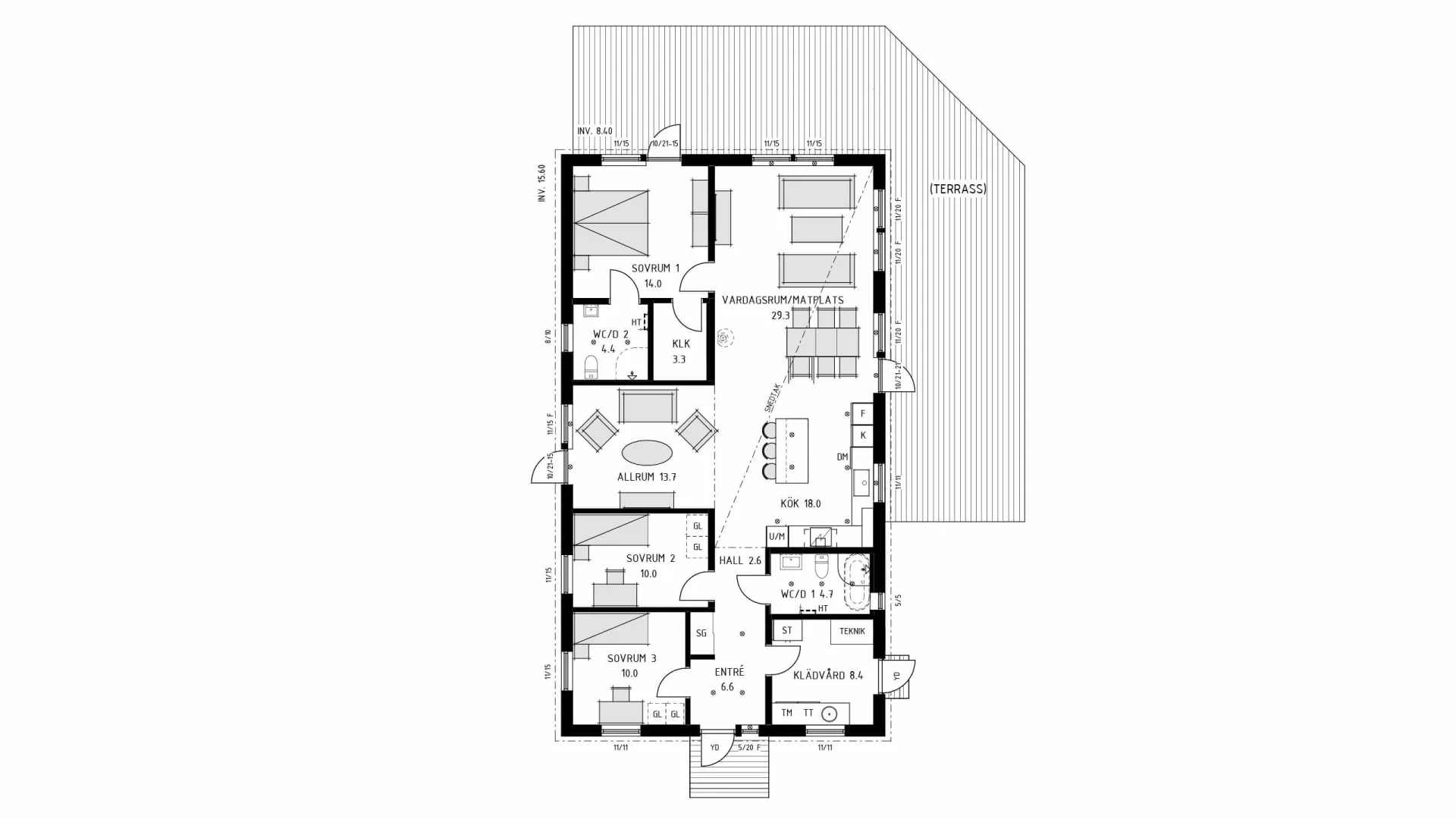 trivselhus stella 131 planlösning