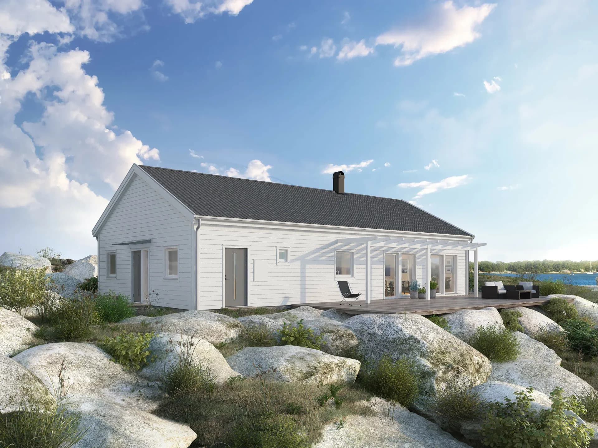 trivselhus stella 131 fasad