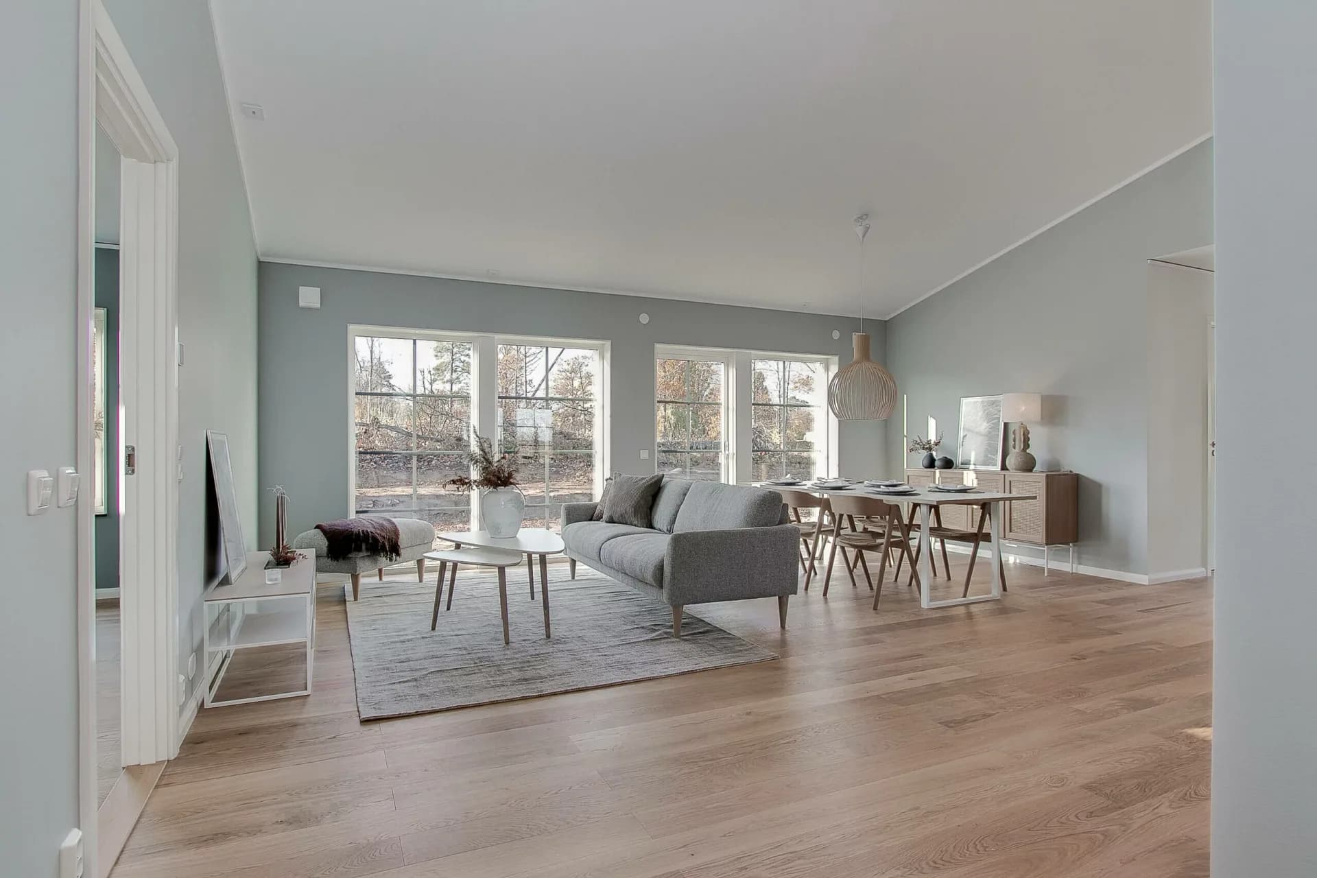 trivselhus stella 142 vardagsrum bygga hus