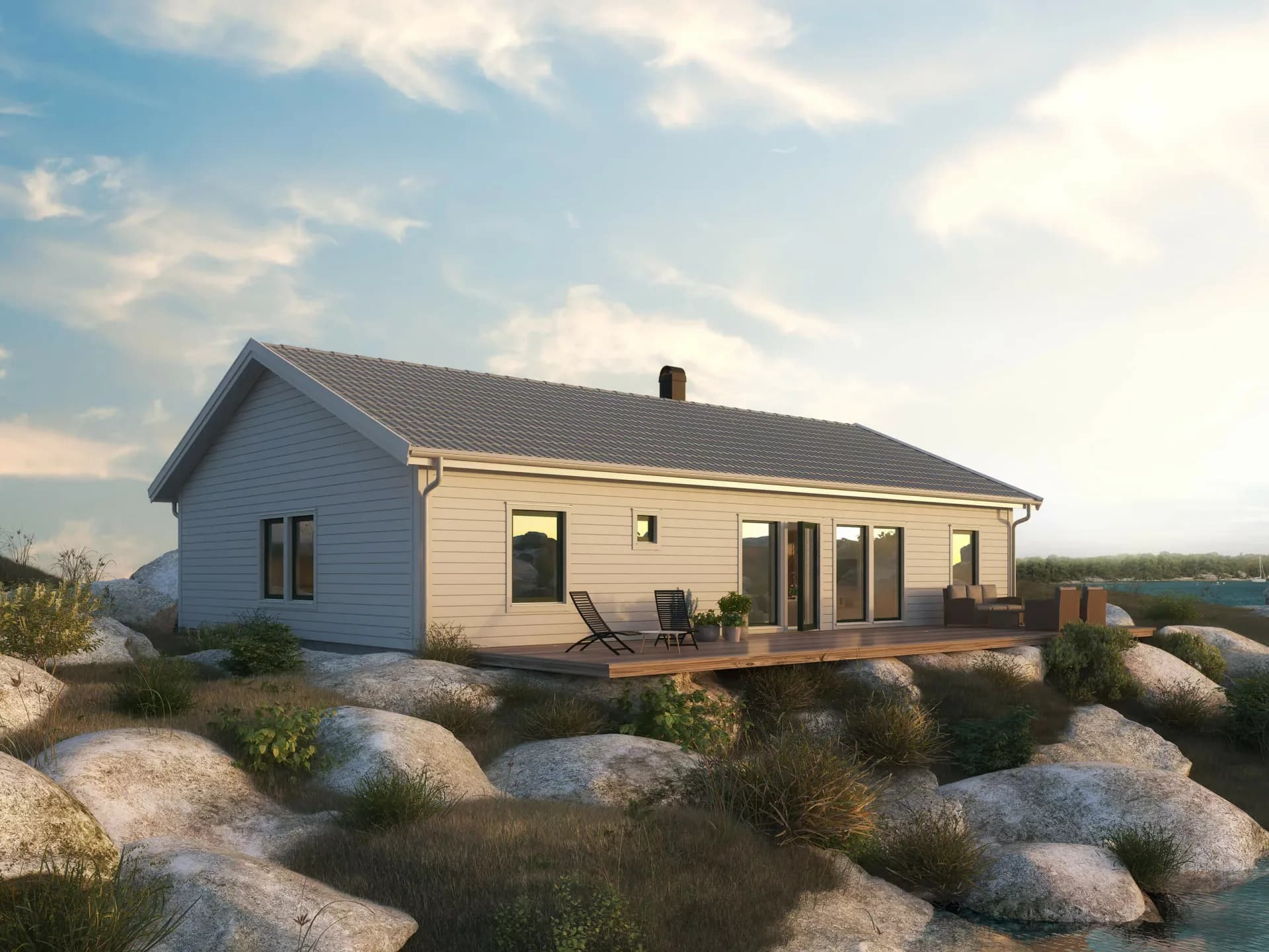 trivselhus stella 142 fasad