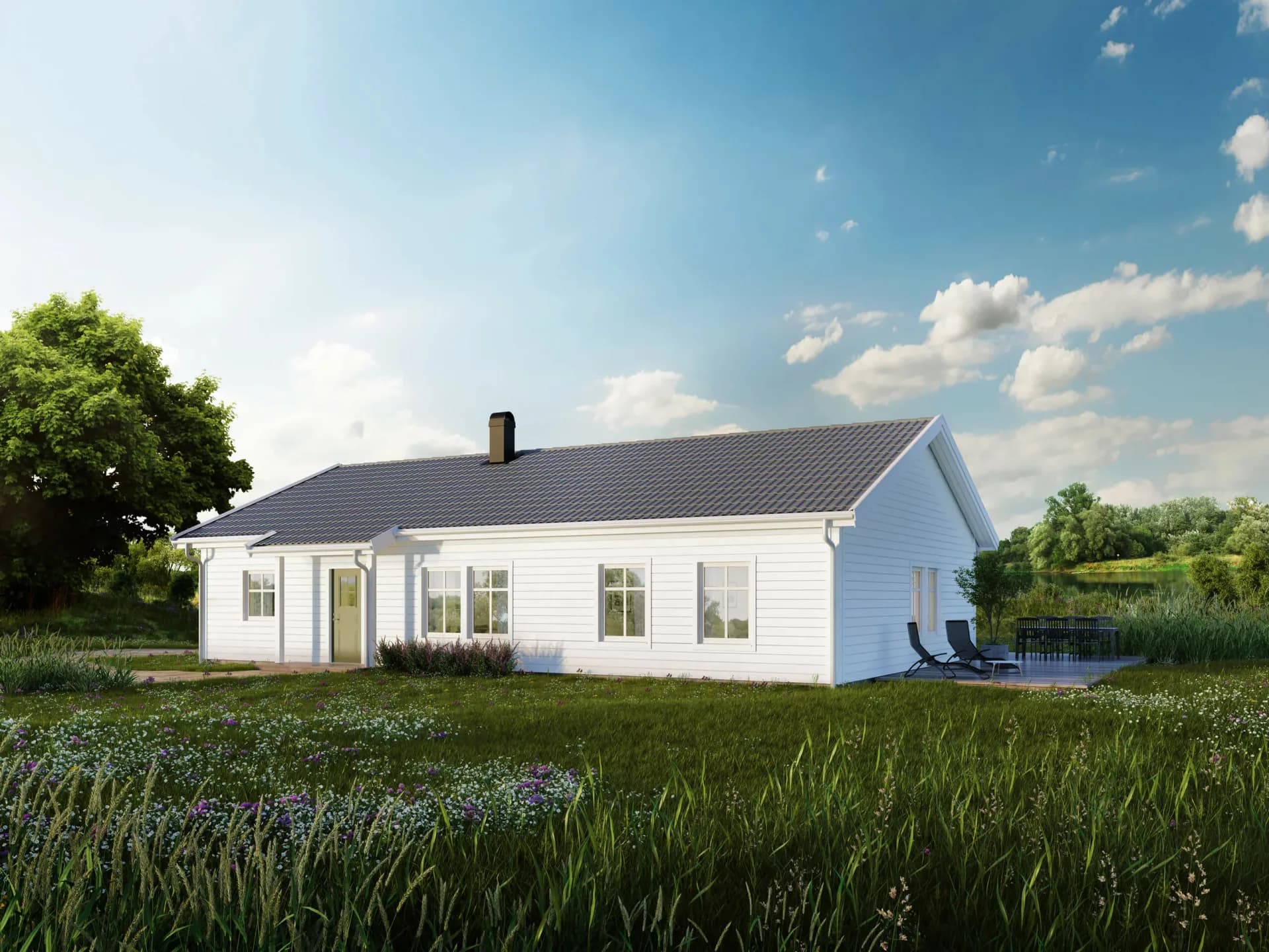 trivselhus stella 142 fasad