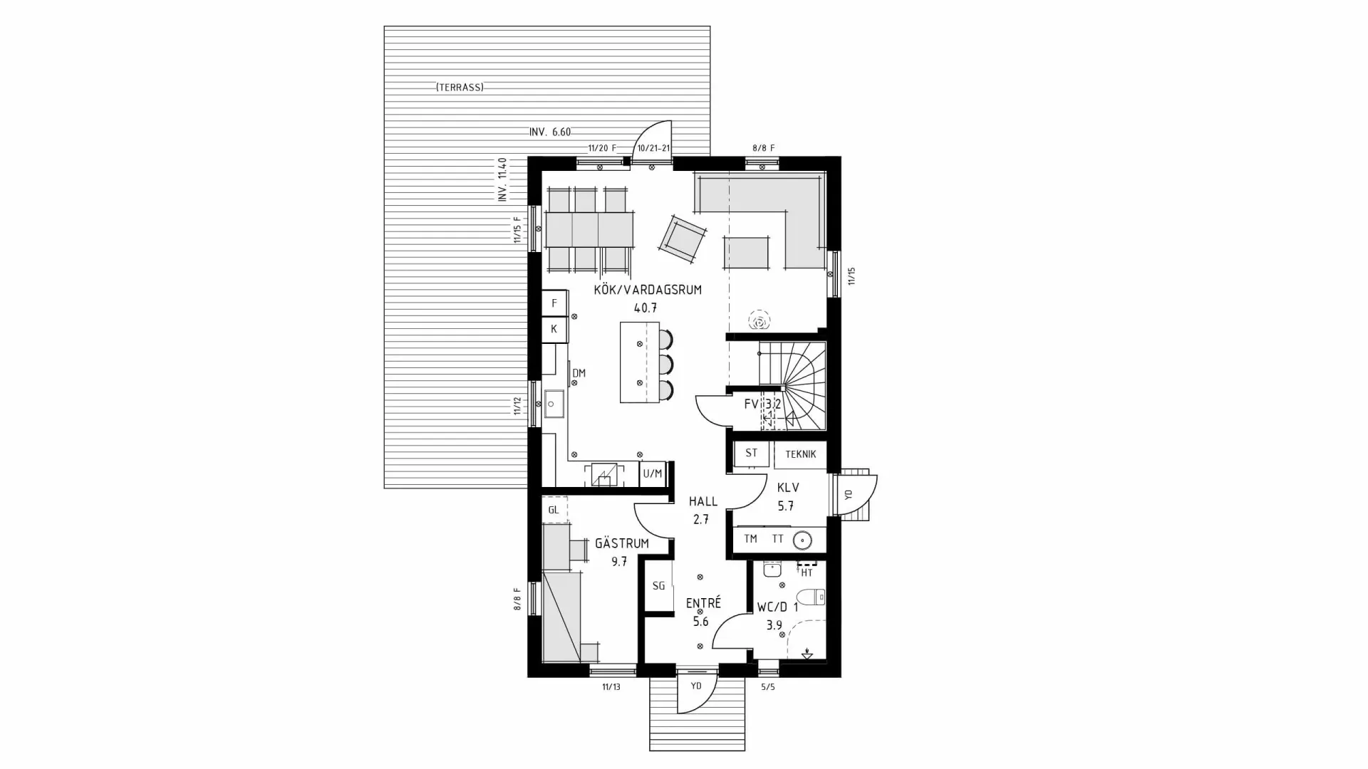 trivselhus stella 150 planlösning