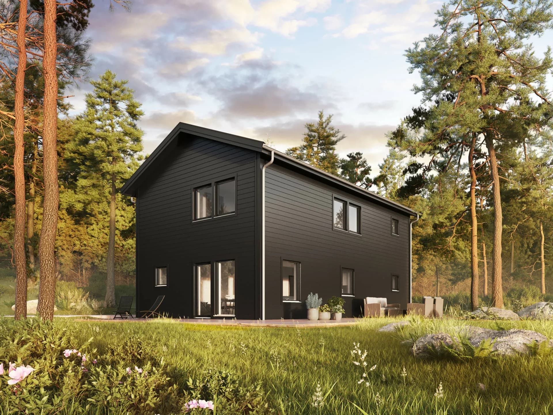 trivselhus stella 150 fasad