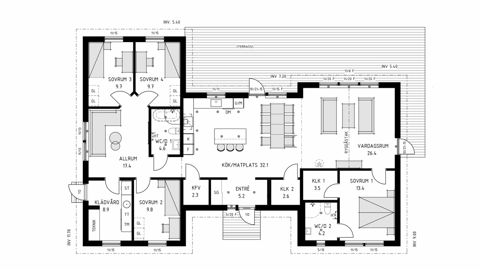 trivselhus stella 157 planlösning