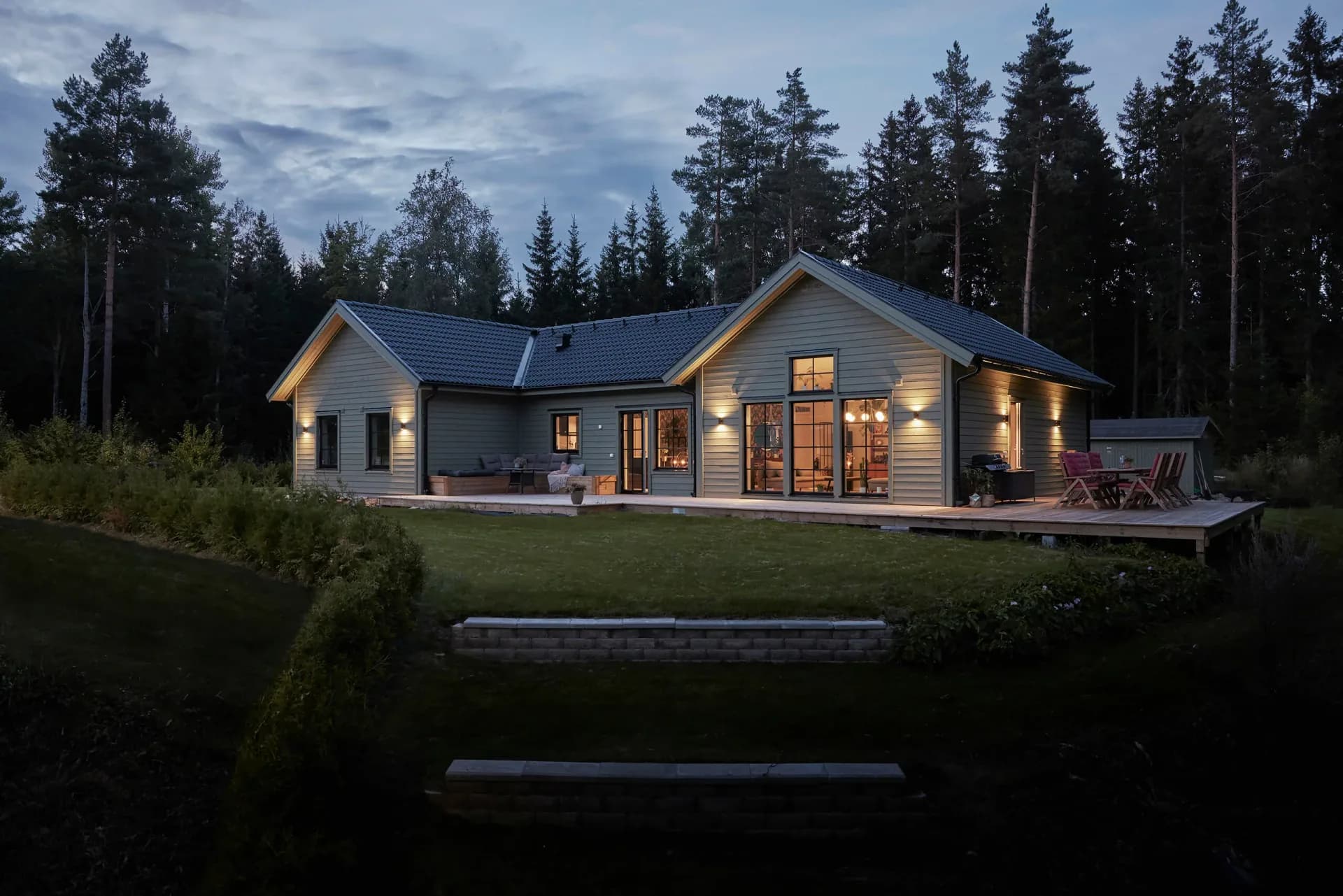 trivselhus bygga hus stella 157 fasad