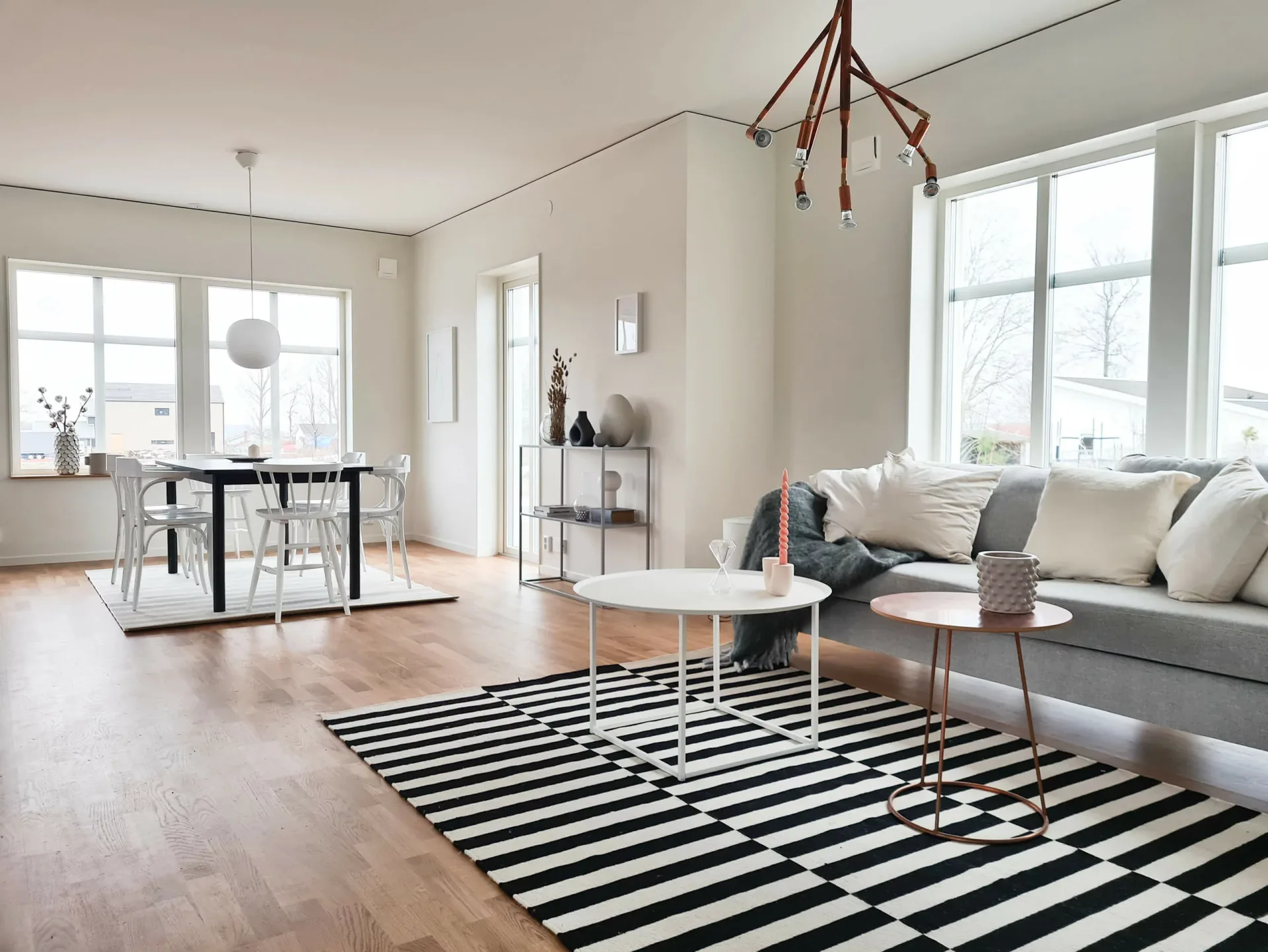 trivselhus stella 170 vardagsrum bygga hus