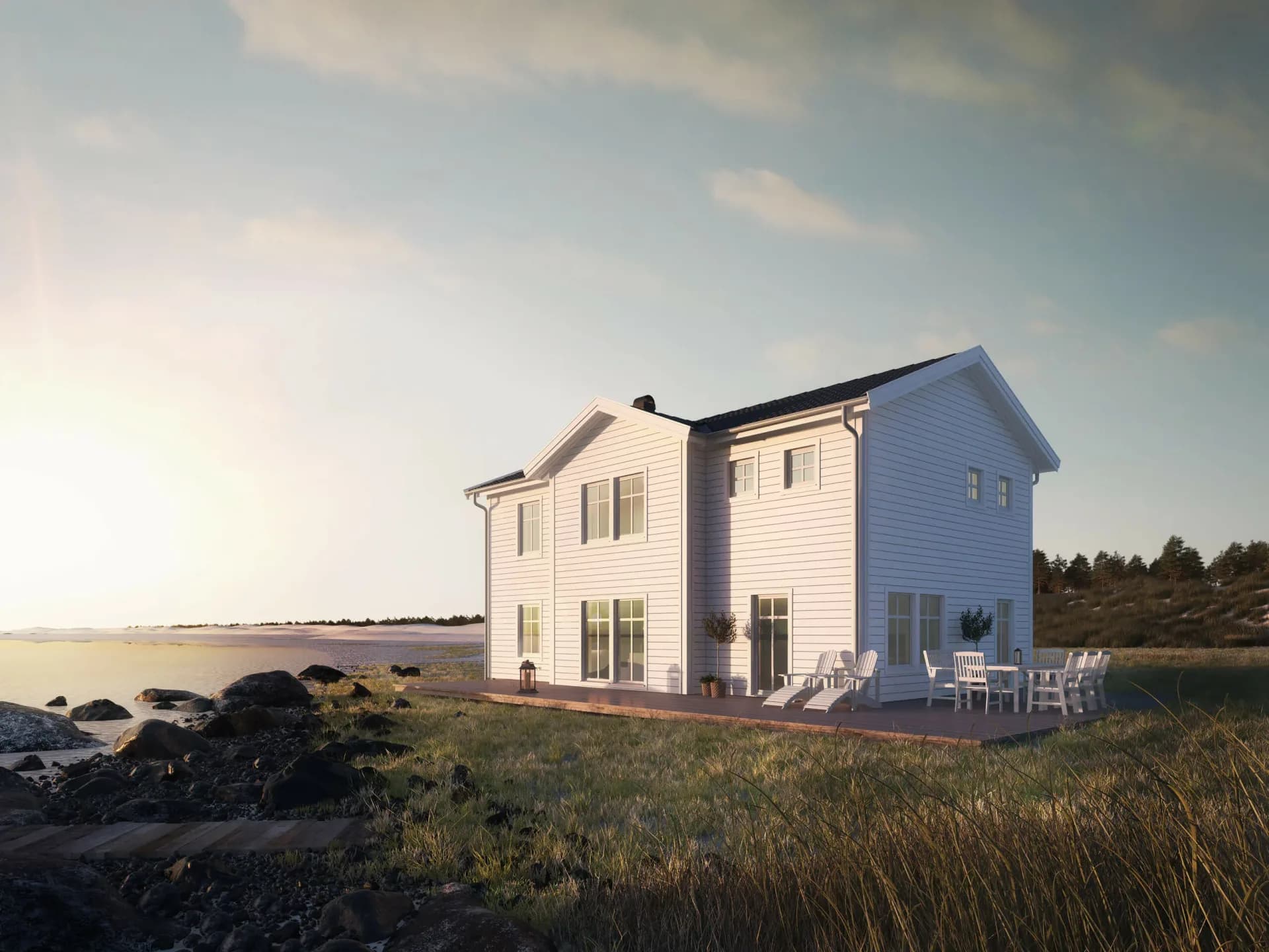 trivselhus stella 170 fasad