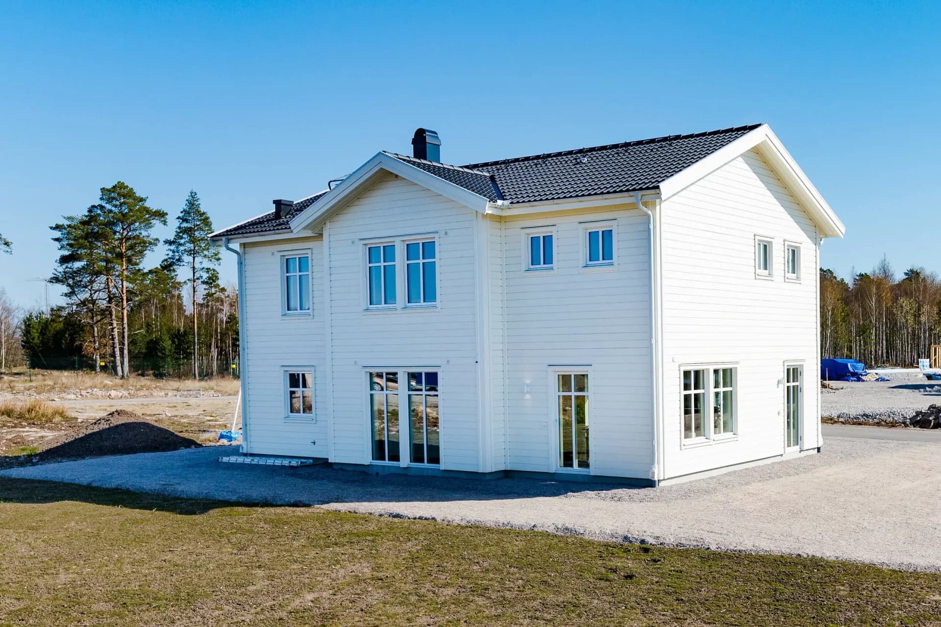 trivselhus stella 170 fasad bygga hus