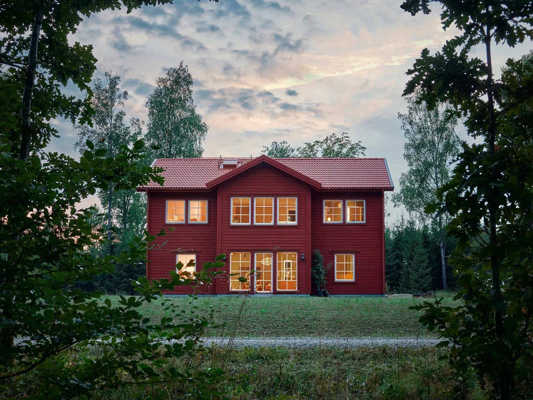 trivselhus bygga hus stella 190 fasad