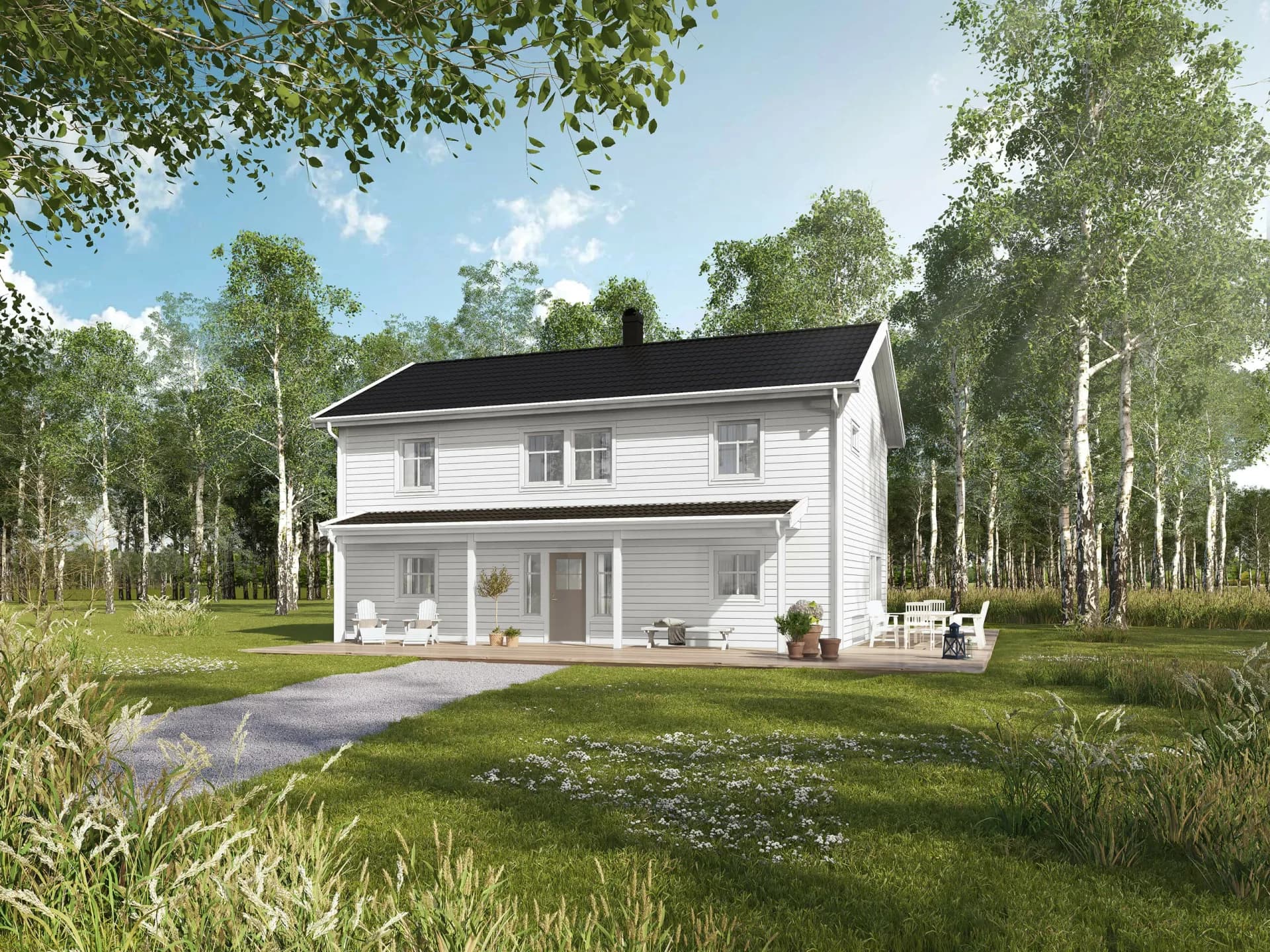 trivselhus stella 190 fasad