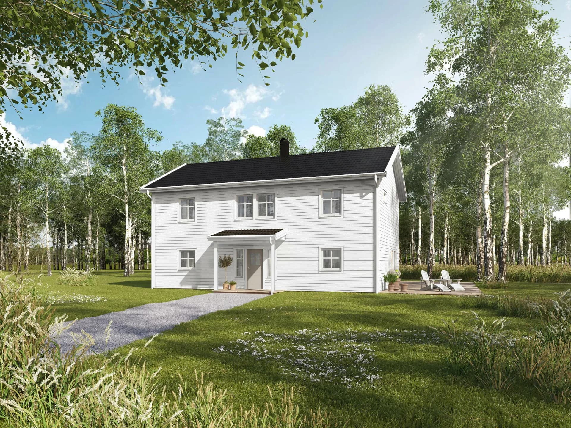 trivselhus stella 190 fasad