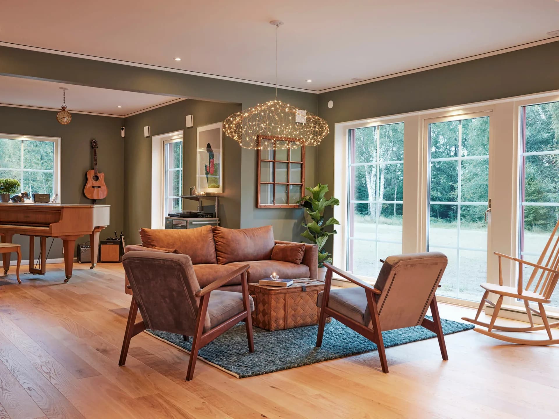 trivselhus bygga hus stella 190 vardagsrum