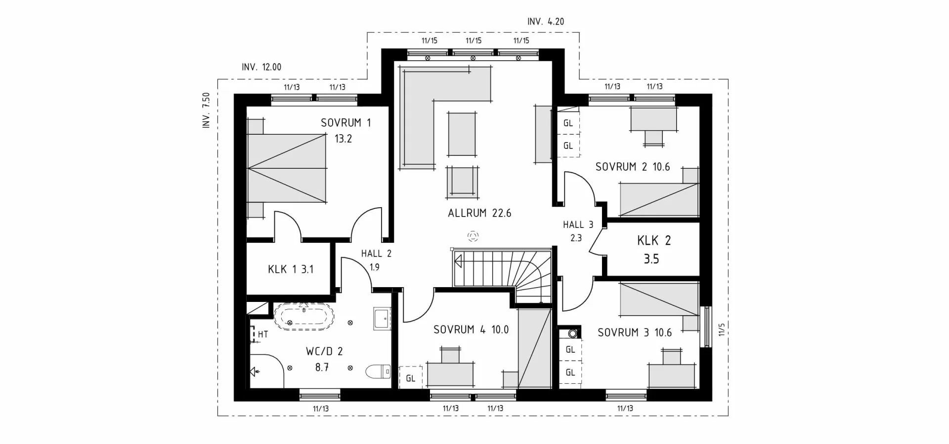 trivselhus stella 190 planlösning
