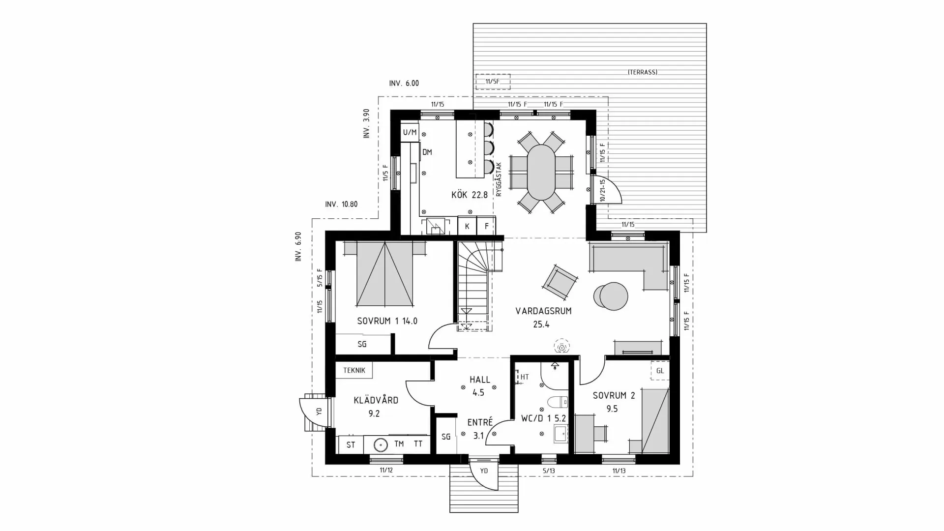 Stella 98 planritning 1