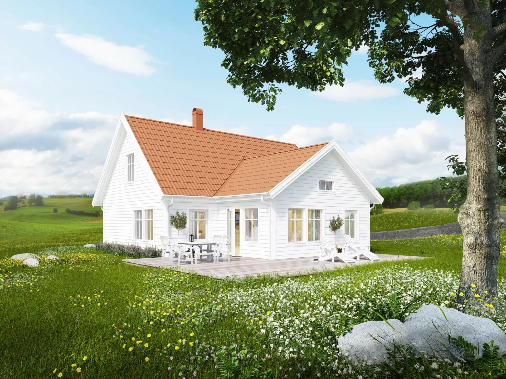 trivselhus stella 98 fasad