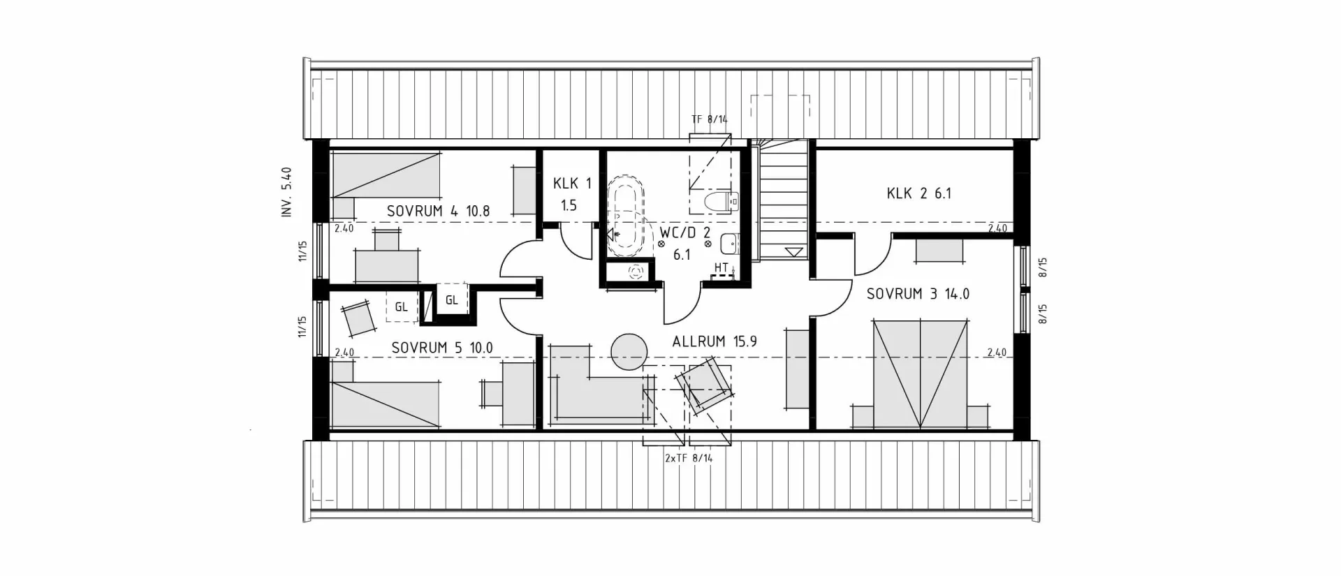 trivselhus stella 99 planlösning 2D V2