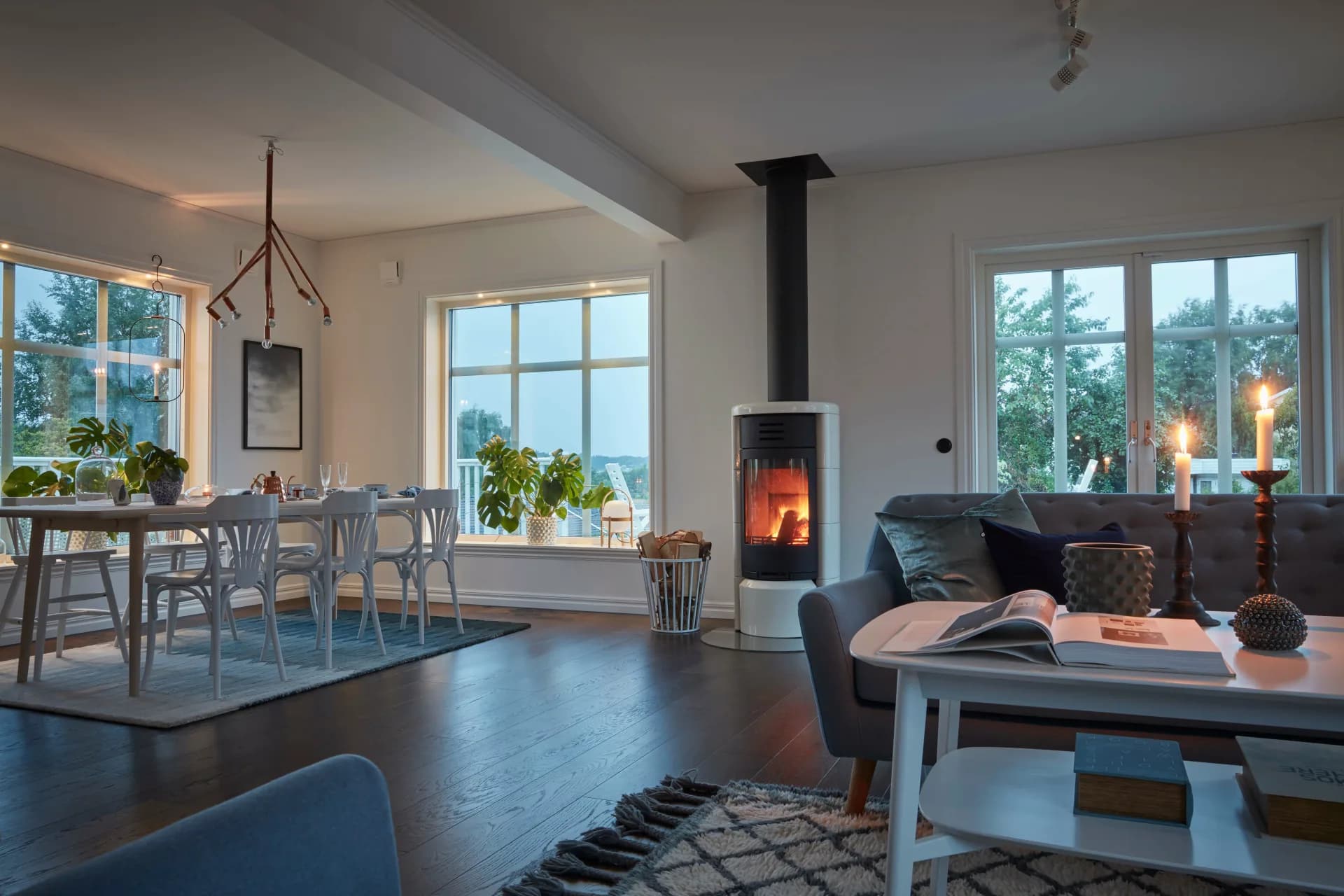 trivselhus villa askim vardagsrum bygga hus