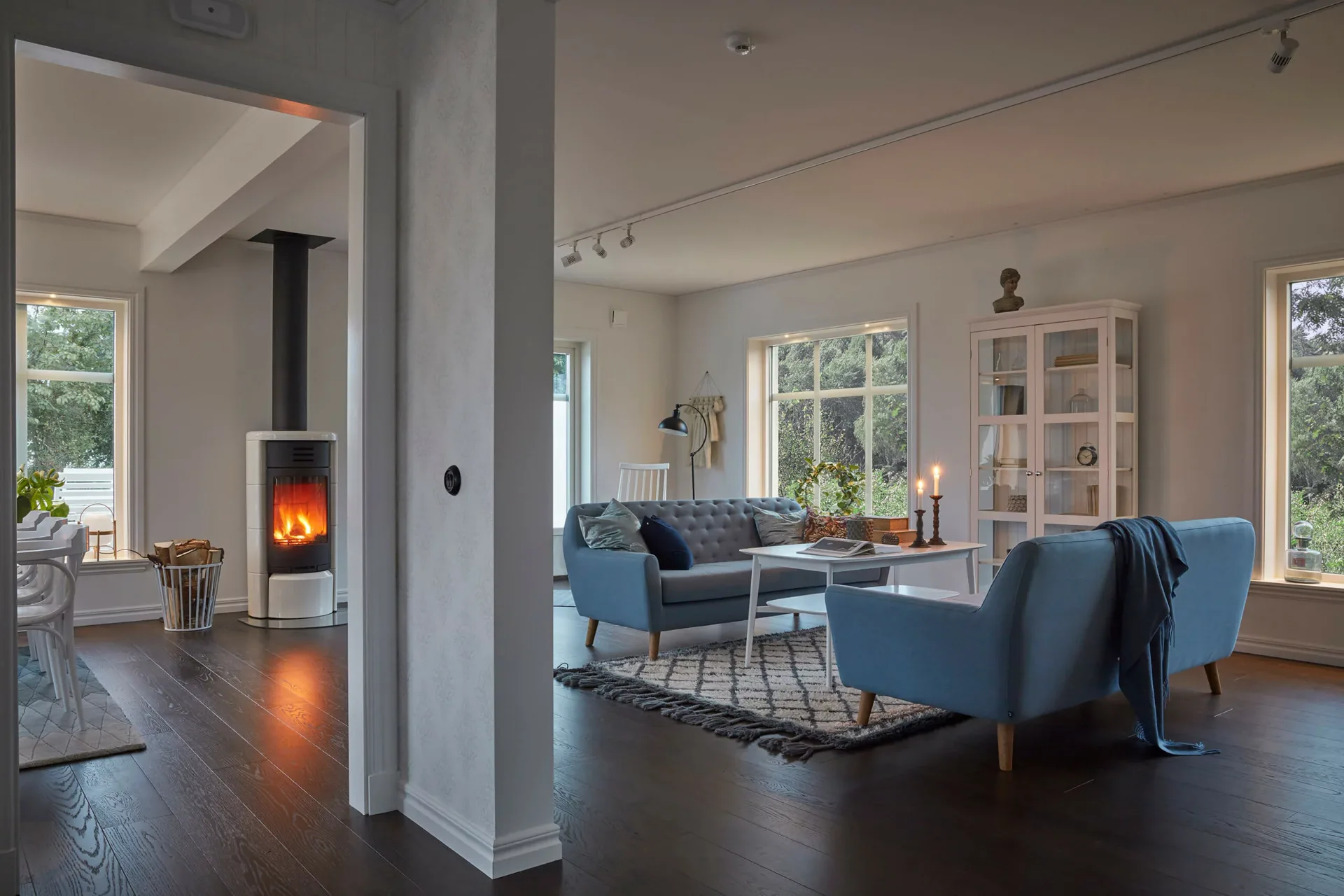 trivselhus villa askim vardagsrum bygga hus