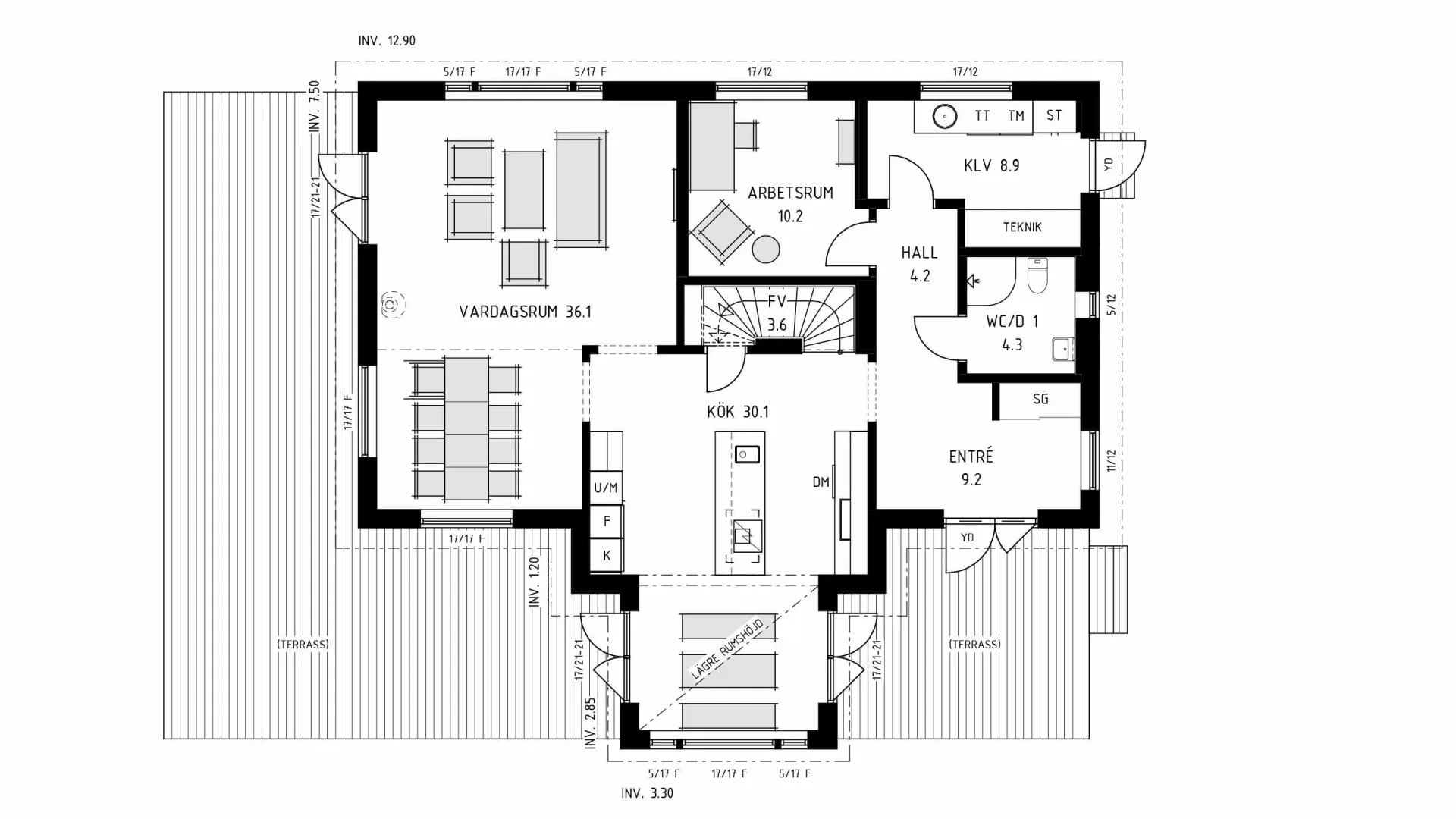 trivselhus villa askim planlösning
