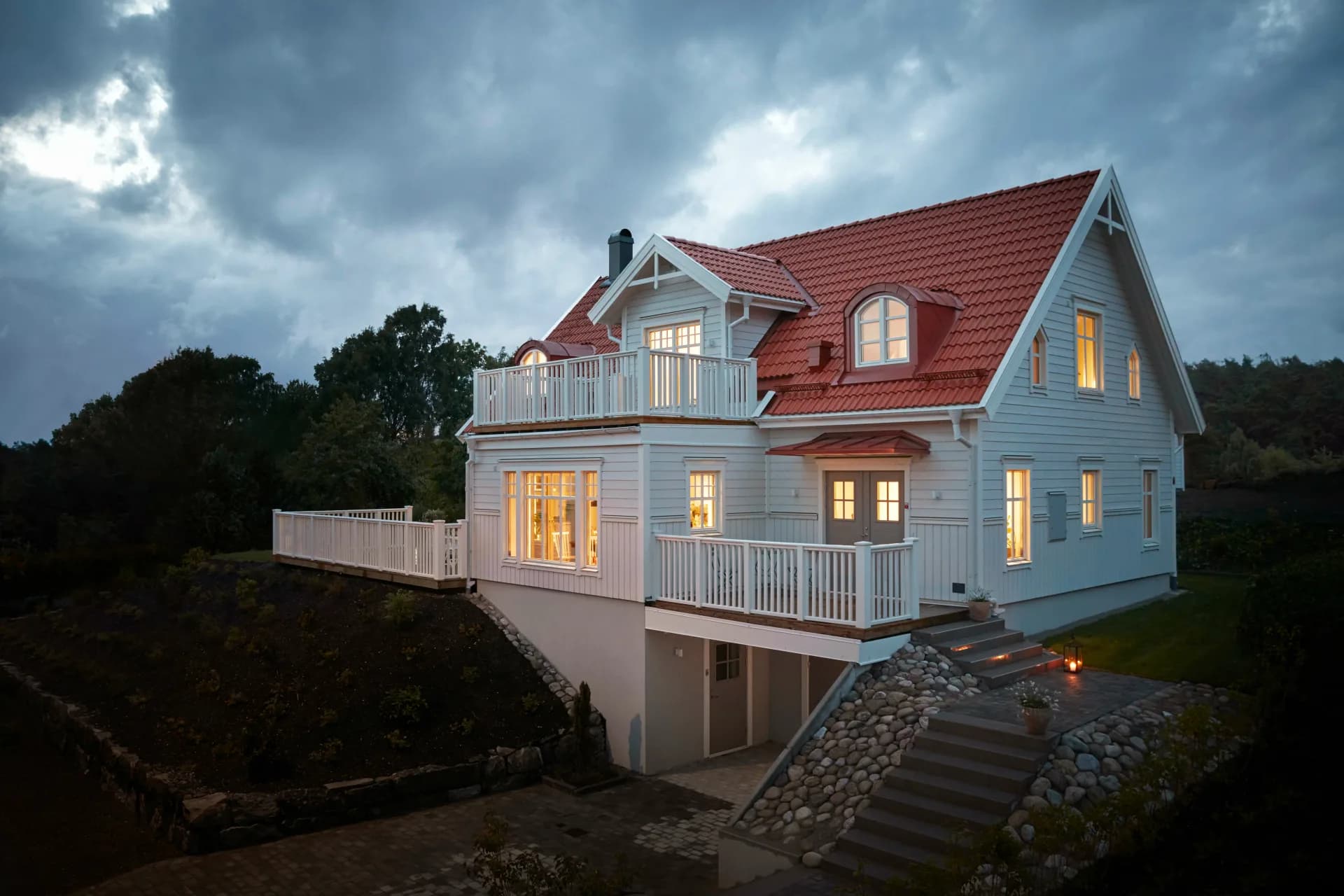 trivselhus villa askim fasad bygga hus