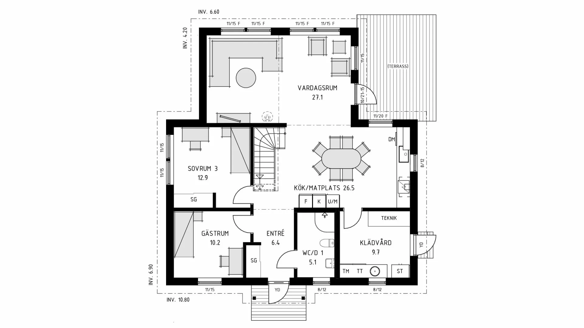 trivselhus villa fagersta planlösning