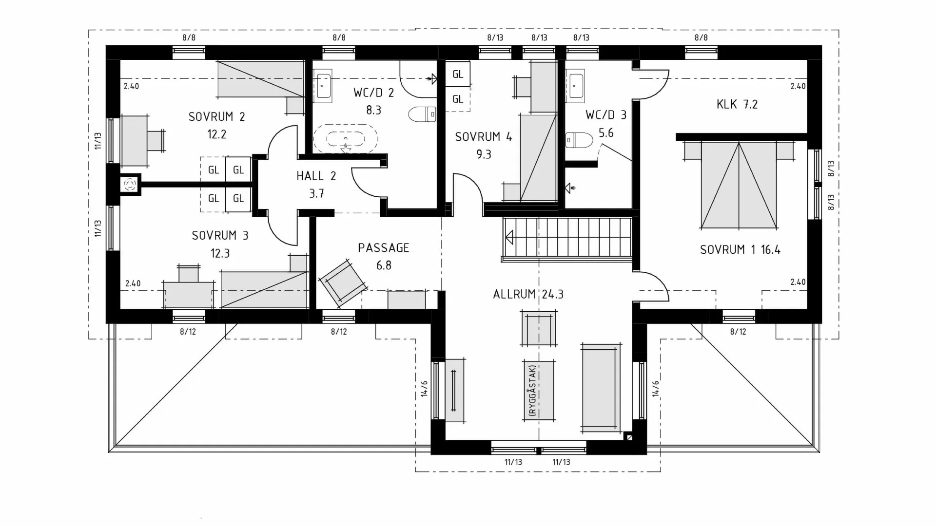 trivselhus villa falkenberg planlösning