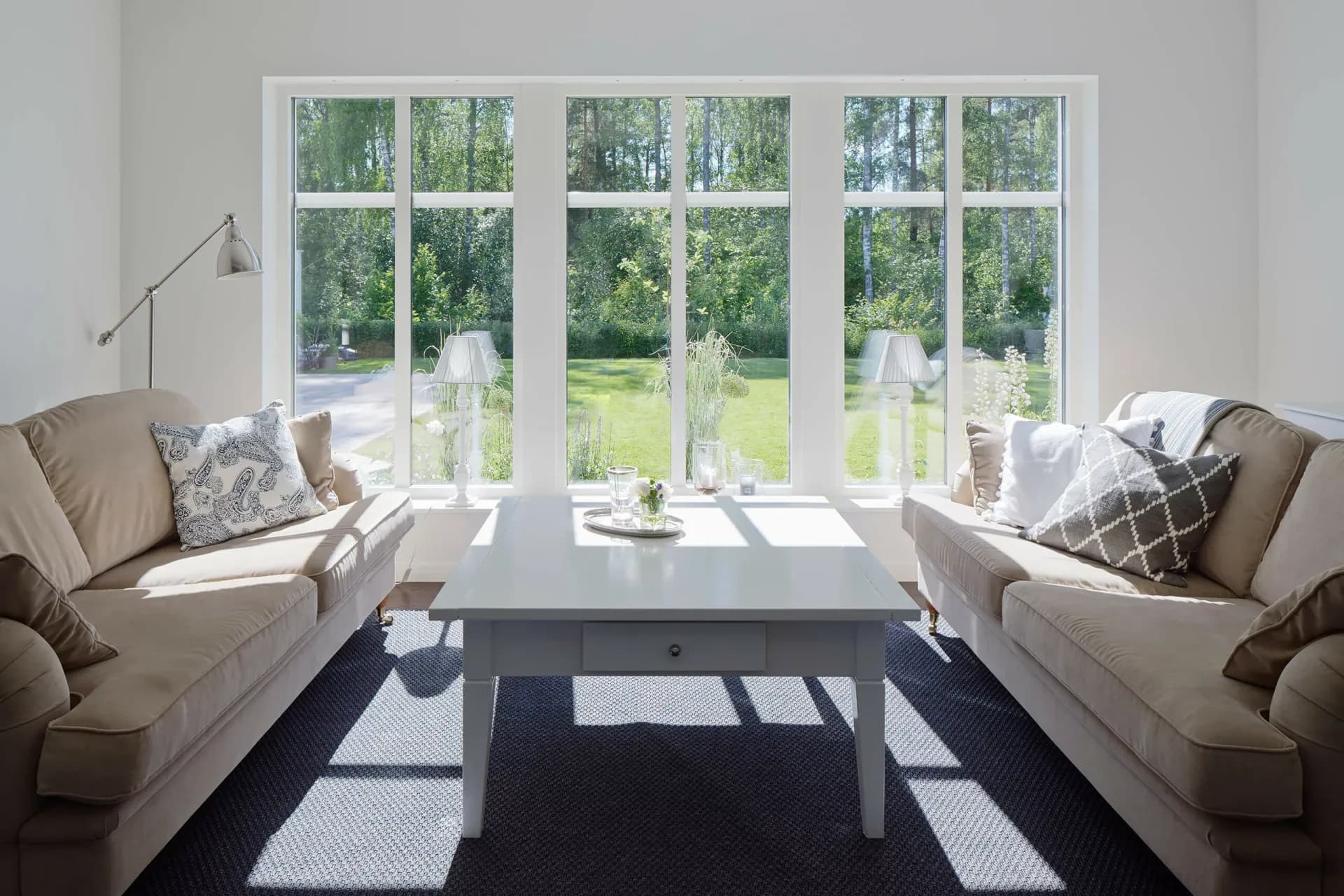 trivselhus villa falsterbo vardagsrum